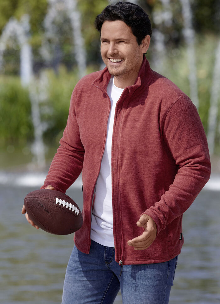 Fleecejacke von „Killtec“ in 3 Farben ROST