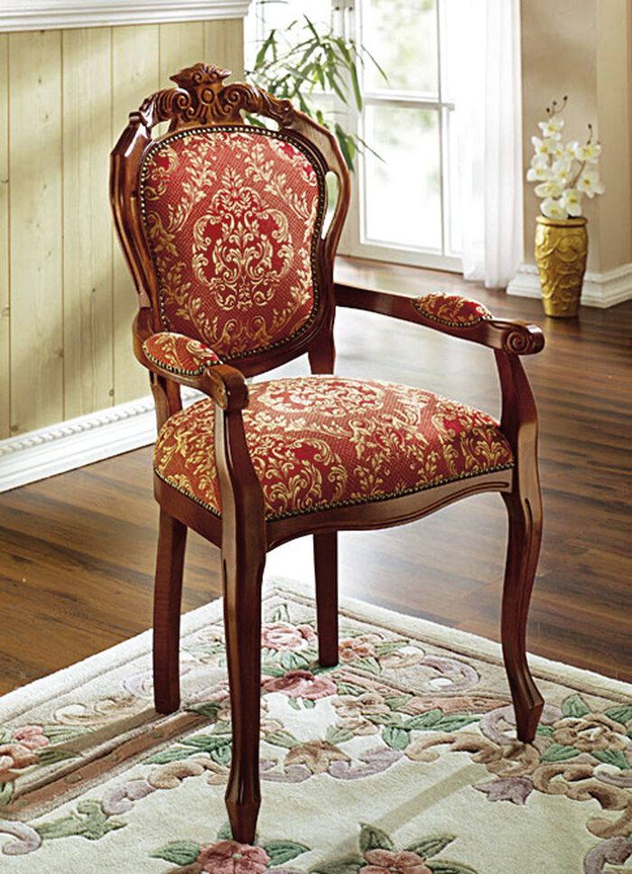 Stühle aus massivem Buchenholzgestell BORDEAUX GEMUSTERT