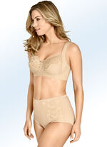 Miss Mary Miederhose mit Elastikspitze BEIGE