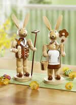 Hasen, 2er-Set, aus Holz 