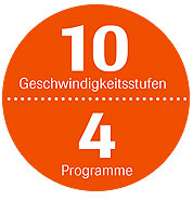 Logo_10_Geschwindigkeitsstufen_4_Programme Logo_10_Geschwindigkeitsstufen_4_Programme