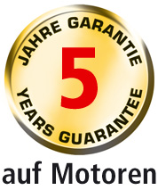 Logo_5JahreGarantieAufMotoren