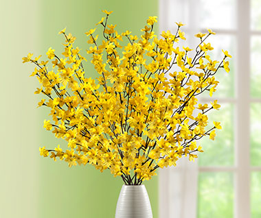 Edle Kunstblumen und hochwertige Kunstblumengestecke