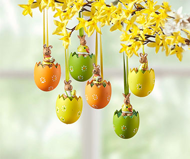 Mit Osterdeko schaffen Sie eine frühlingshafte Atmosphäre