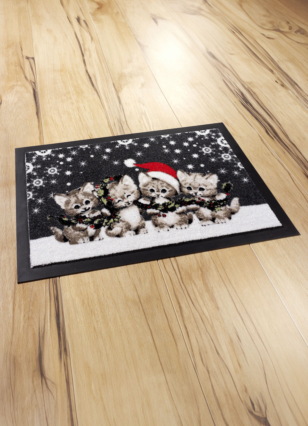Xiyocadt Weihnachts Kristallvelours Anti Rutsch Fu? Produktbild-Vorschau 3
